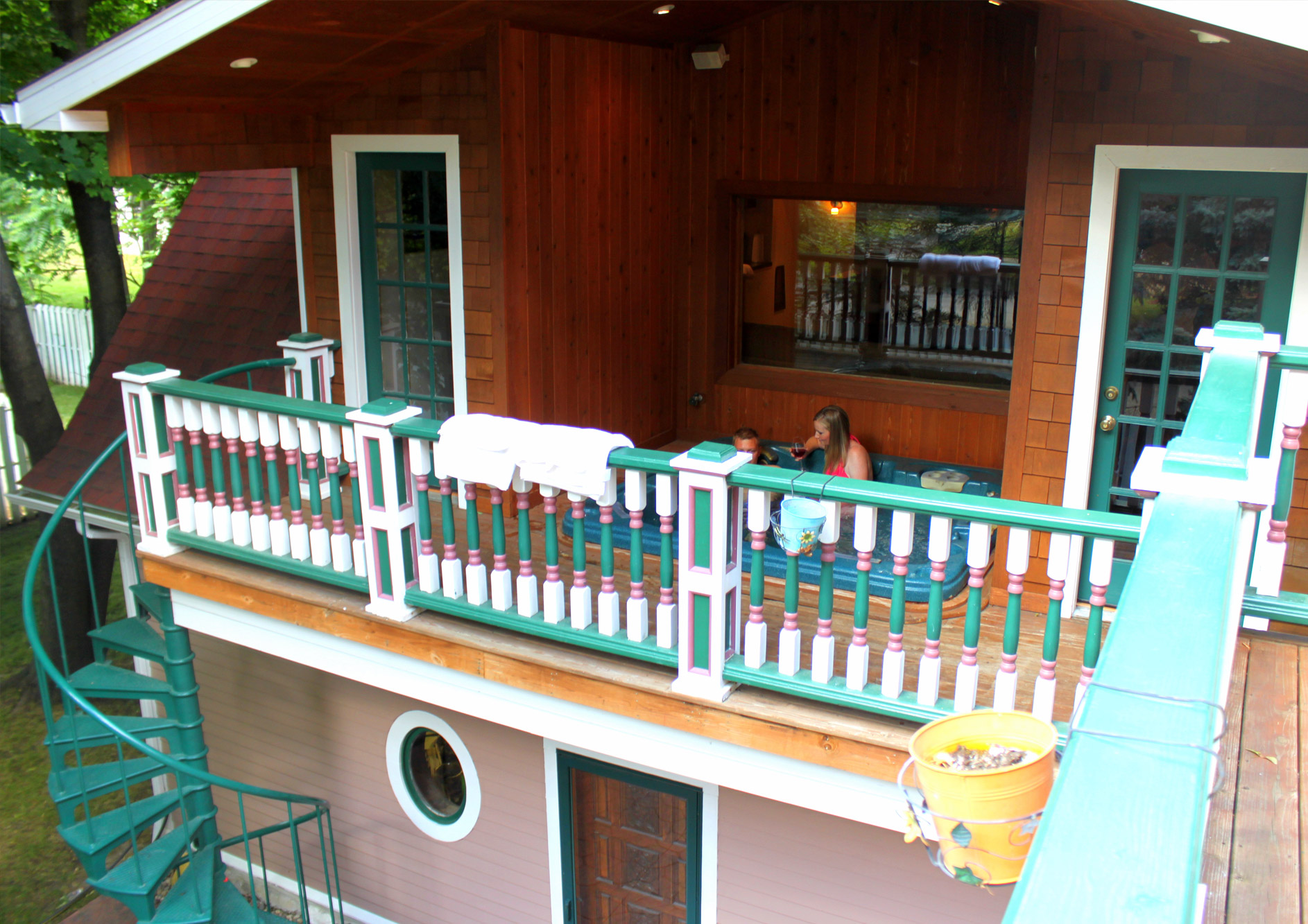 Hot Tub Himelhoch Bed Breakfast